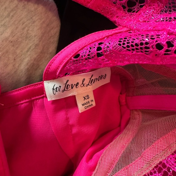 For Love and Lemons Rosario Mini Dress - Picture 8 of 8